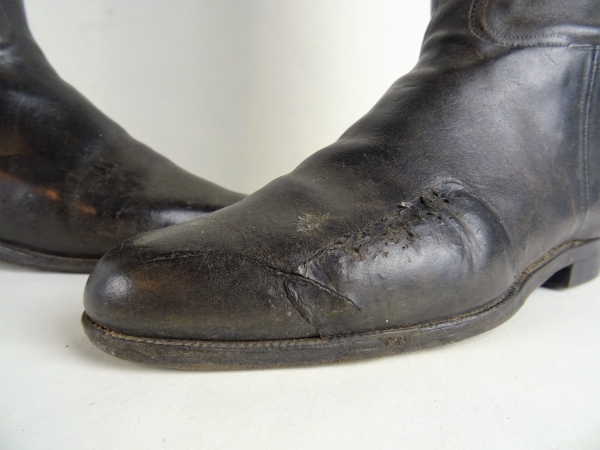 Pair of Edwardian Leather Riding Boots